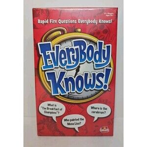 Everybody Knows! Trivia Card Game By Endless Games FACTORY SEALED HM1523